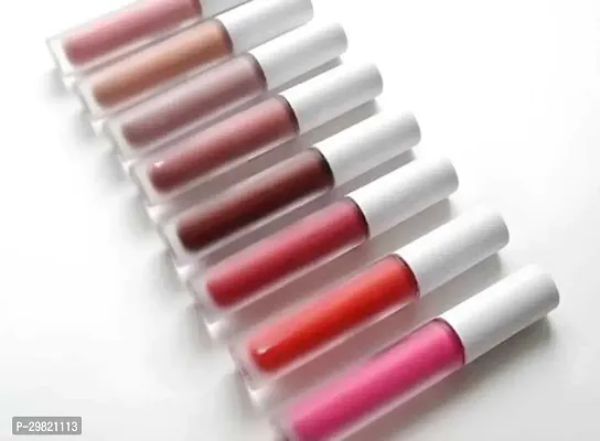 Beautiful Long Lasting Liquid Lipstick Combo Of 8