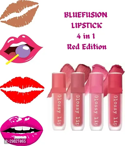 Beautiful Long Lasting Liquid Lipstick Combo Of 4