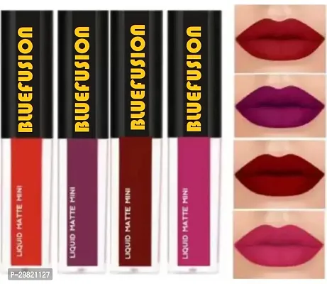 Beautiful Long Lasting Liquid Lipstick Combo Of 4