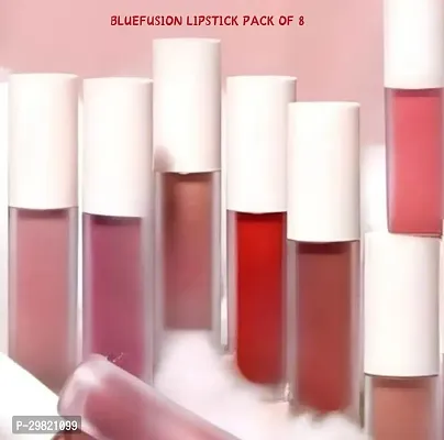 Beautiful Long Lasting Liquid Lipstick Combo Of 8