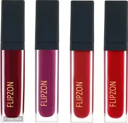 Beautiful Long Lasting Liquid Lipstick Combo Of 4