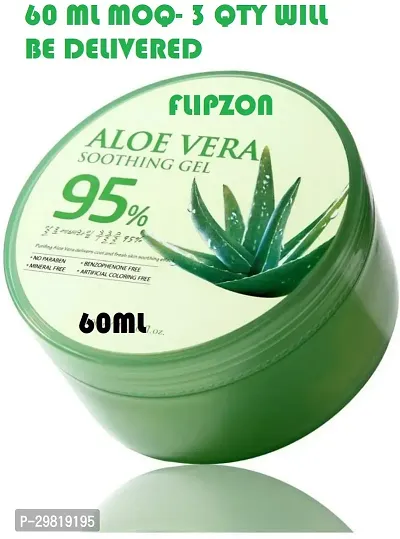 Glowing Skin Aloe Vera Face Gel For Soothing And Moisture Skin Gel 60 Ml