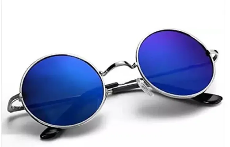 IFLASH UV Protected Round Sunglasses For Men Women Girls Boys Unisex Stylish Sunglass