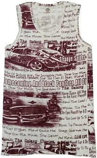 THE SKYLER'S Men's Sirtex Printed Vest for Men  Boys|Men's Innerwear|Men's Vest Combo (Pack of 5)-thumb2