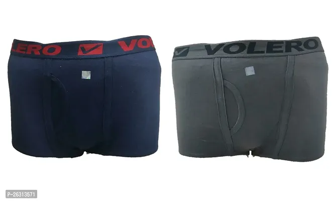 THE SKYLER'S VOLERO Strech Solid Men's Trunk|Underwear for Men and Boys|Men's Underwear Combo (Pack of 2)-thumb0