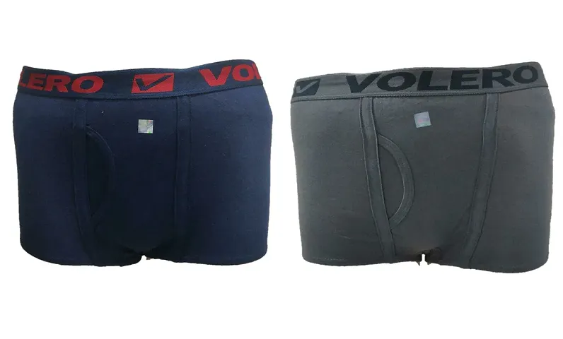 THE SKYLER'S VOLERO Strech Solid Men's Trunk|Underwear for Men and Boys|Men's Underwear Combo (Pack of 2)
