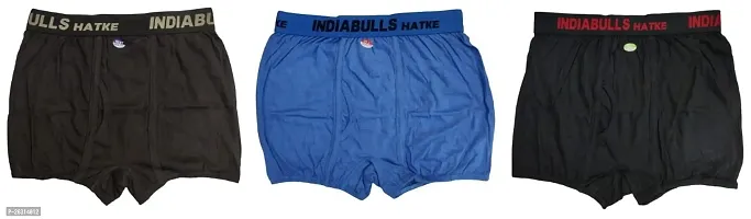 THE SKYLER'S Men's Indiabulls Hatke Mini Trunk/Underwear for Men  Boys|Men's Solid Underwear Combo (Pack of 3)