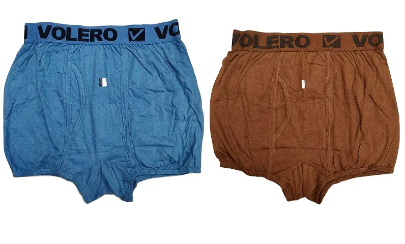 THE SKYLER'S VOLERO Strech Solid Men's Trunk for Men & Boys|Men's Underwear (Pack of 2)