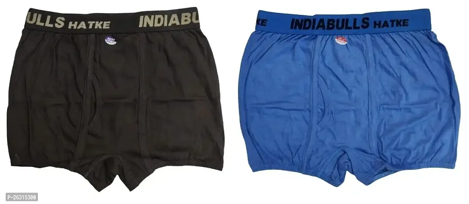 THE SKYLER'S Men's Indiabulls Hatke Mini Trunk/Underwear for Men  Boys|Men's Solid Underwear (Pack of 2)