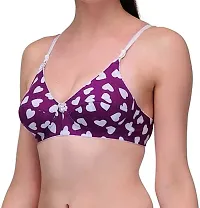 THE SKYLER'S Women's X-Lady Premium Printed Bra for Women  Girls | Women's Innerwear (Pack of 3)-thumb2