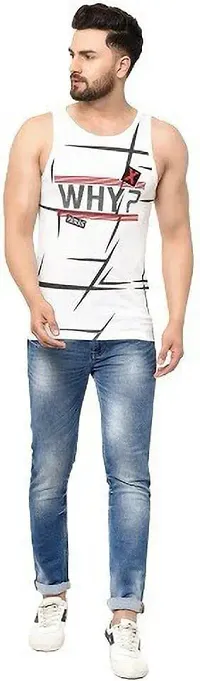 THE SKYLER'S Men's Eazy Premium Printed Vest for Men and Boys|Men's Innerwear|Men's Vest Combo (Pack of 2)-thumb1