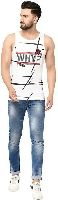 THE SKYLER'S Men's Eazy Premium Printed Vest for Men and Boys|Men's Innerwear|Men's Vest Combo (Pack of 2)-thumb2