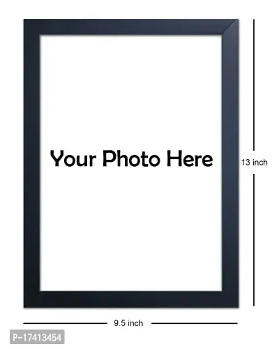 20 Collage Customized A4 size photo in 9.5 inch x 13 inch photo frame (Black)-thumb3