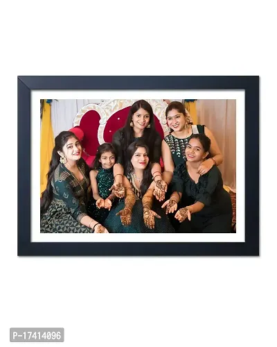 Customized your A4 size photo in 9.5 inch x 13 inch photo frame (Black)