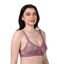 Stylish Multicoloured Net Solid Bras For Women-thumb2