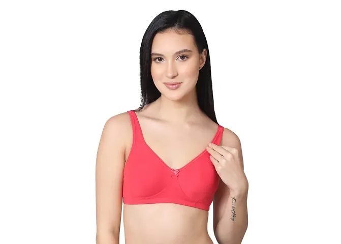 NSALIZA Petal Cross Strap Women's Non Padded T-Shirt Bra CC99