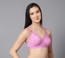 NSALIZA Petal Cross Strap Women's Non Padded T-Shirt Bra CC99-thumb2