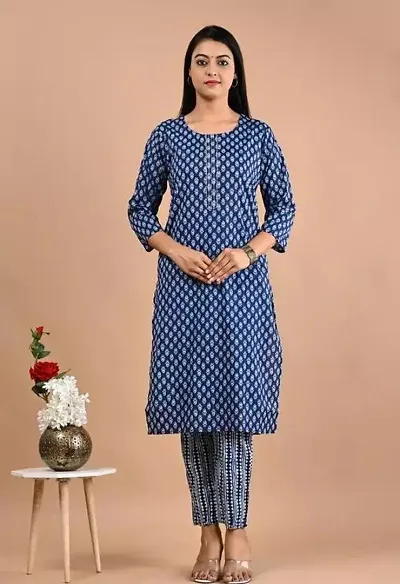 Pretty Kurta Bottom Set For Women