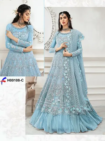 Hot Selling Cotton Ethnic Gowns 