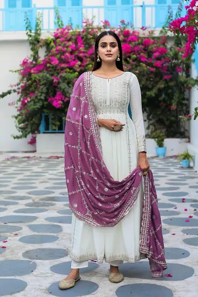 Hot Selling Cotton Ethnic Gowns 