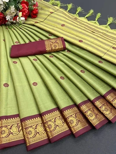 Pure Mercerised Silk in Exclusive Border Design