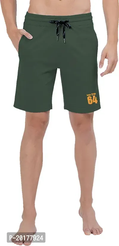 Men Stylish Cotton Regular Shorts-thumb0