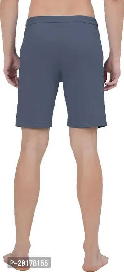 Men Stylish Cotton Regular Shorts-thumb2