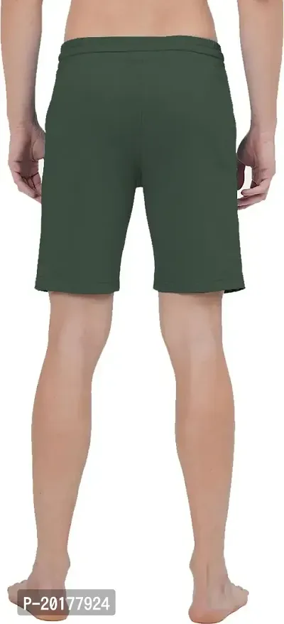 Men Stylish Cotton Regular Shorts-thumb2
