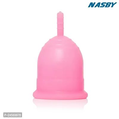 Reusable Menstrual Cup for Women-Medium Size-Up to 10 Hours Protection | No Rashes, Leakage or Odour | Hygienic  Comfortable Period cup | 100% Medical Grade Silicone | FDA Approved-thumb5