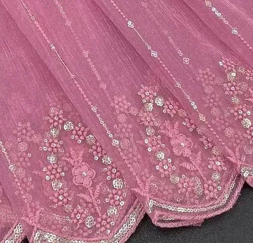 Must Have Organza Saree with Blouse piece 