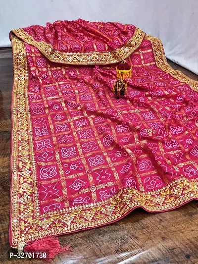 Fancy Art Silk Saree With Blouse Piece For Women-thumb2