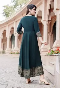 Stylish Rayon Ethnic Gowns For Women-thumb2