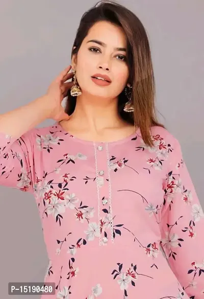 Fancy Crepe Kurti for Women-thumb2