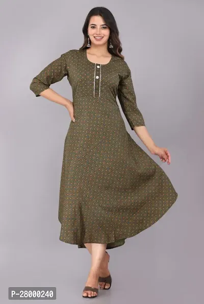 Jivika Stylish New Trendy Anarkali  Kurti-thumb0