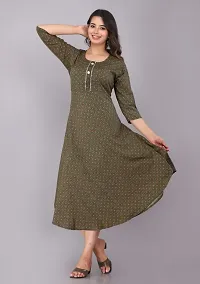 Jivika Stylish New Trendy Anarkali  Kurti-thumb1