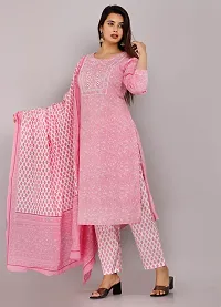 Classic Kurta Bottom And Dupatta Set for Women-thumb1