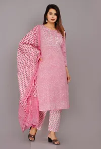 Classic Kurta Bottom And Dupatta Set for Women-thumb4