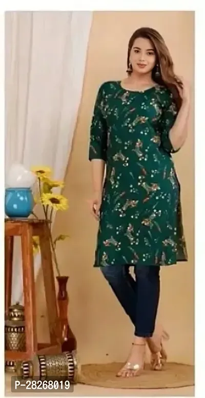 Fancy Rayon Kurtas For Women