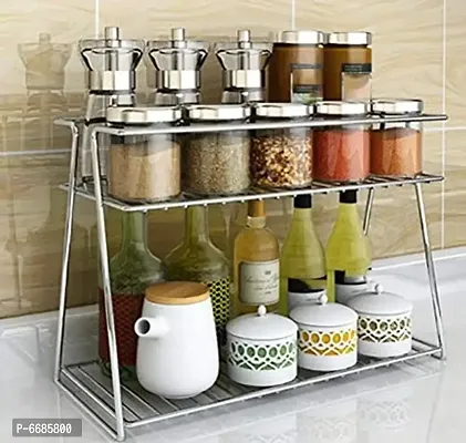 STEEL SPICE RACK FOR KITCHEN STORGE-thumb0