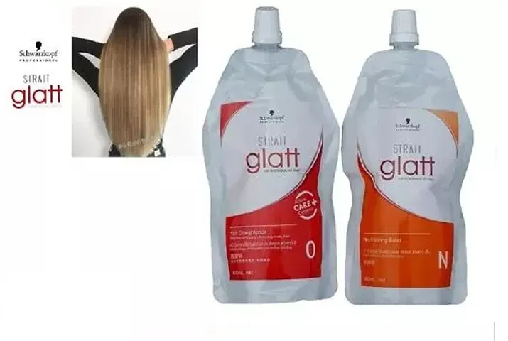 Buy 2N2 Schwarzkopf Glatt Hair Straightening Cream No.0 For