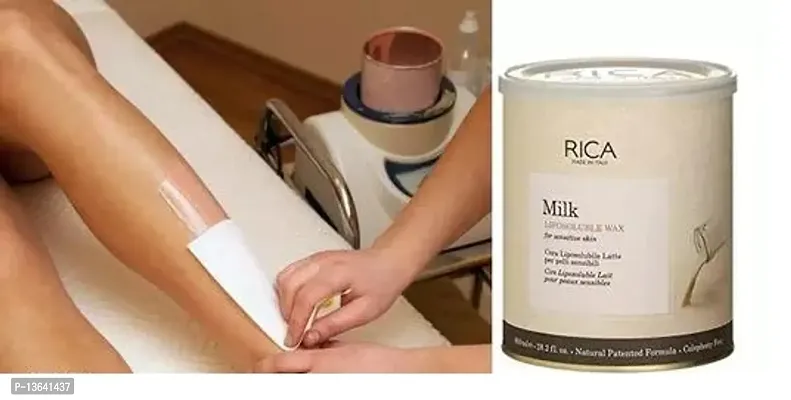 Rica Milk Liposoluble Wax,800 Ml pack of 1