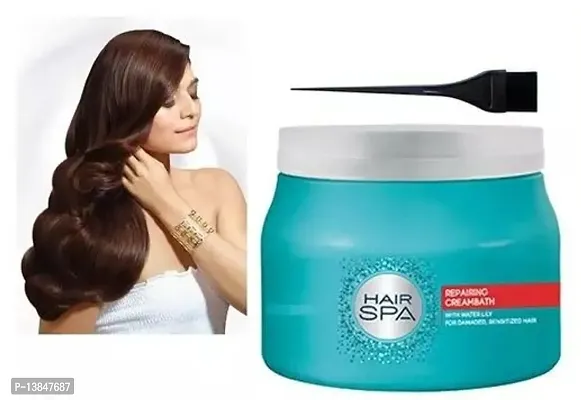 Women R-epairing hair cream 490g With Dai Bursh pack 2#-thumb0