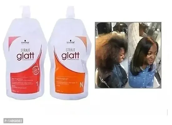 Glatt Schwarzkopf Hair Straightening Cream pack of 2