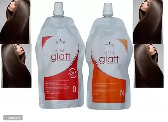 Glatt Schwarzkopf Hair Straightening Cream pack of 2