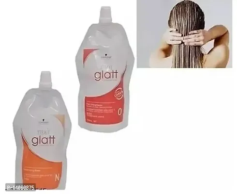 Glatt Schwarzkopf Hair Straightening Cream pack of 2-thumb0
