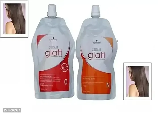 Glatt Schwarzkopf Hair Straightening Cream pack of 2-thumb0