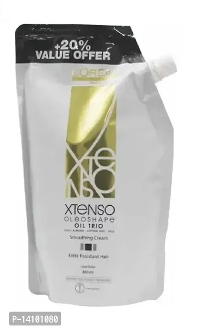 Xtenso Oleoshape Oil Trio Smoothing Cream Resistant Hair 400ml-thumb0