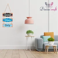 Dinine Craft Decorative Wall Hanging Wooden Art Decoration Item | Wall Hanging For Bedroom and Home Decor | Quotess Decor | Wall Art for Home | Mdf Wall Decor | 5 Plates (19)-thumb1