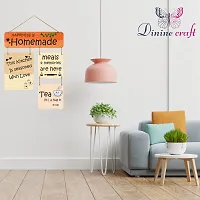 Dinine Craft Decorative Wall Hanging Wooden Art Decoration Item | Wall Hanging For Bedroom and Home Decor | Quotess Decor | Wall Art for Home | Mdf Wall Decor | 5 Plates (11)-thumb4