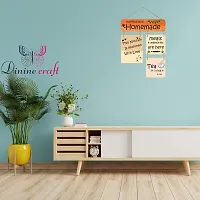 Dinine Craft Decorative Wall Hanging Wooden Art Decoration Item | Wall Hanging For Bedroom and Home Decor | Quotess Decor | Wall Art for Home | Mdf Wall Decor | 5 Plates (11)-thumb1